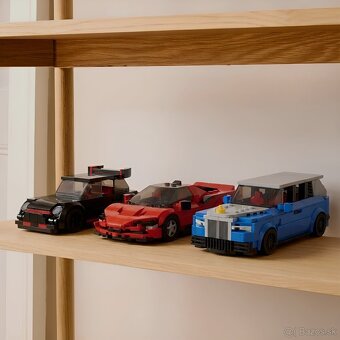 LEGO MOC modely autíčok - 2