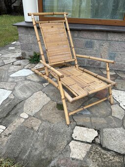 Záhradné lehátko skladacie - 2