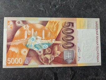 5000 Sk 1995 A bimilénium, stav N (UNC) - 2