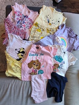 Dievčenské pyžamá veľkosť 110/116 - 2