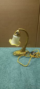 Mosadzná lampa - 2