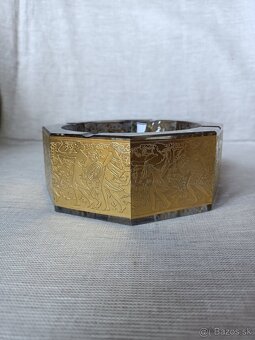 Moser popolník art deco - 2