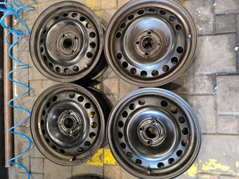 4X100 R15 Opel disky + puklice - 2