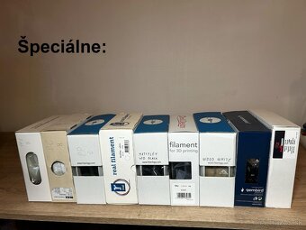 Rôzne filamenty ABS/PC/PP/TPU/PA6/PVA a iné - 2