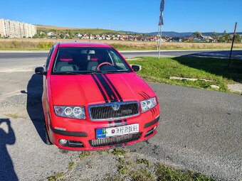 Skoda Fabia I combi 1.4 TDI 51kw červená - 2