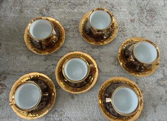 Vintage porcelánový set šálok - 2