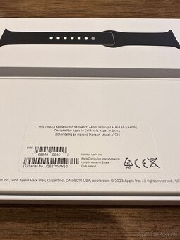 Apple Watch SE Gen 2 44 mm Midnight S/M GPS - 2