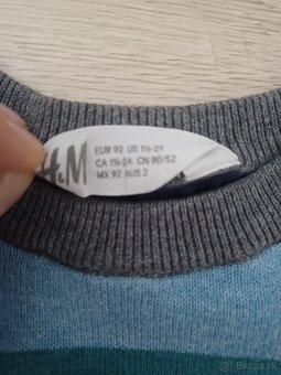 Pruhovaný svetrík H&M - 2