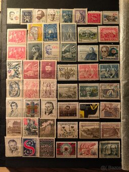 Poštové známky Československo - 250ks čisté - 2