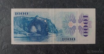 1000 Kčs 1985 + CZ kolok - 2