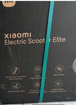 Predám el. kolobežku Xiaomi Elite - 2