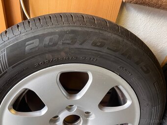 Letné pneu 205/65 R15 na diskoch - 2