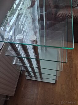 Sklenena policka,skleneny regal - 2