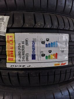 Pirelli Pzero 245/40R20 + 275/35R20 - 2