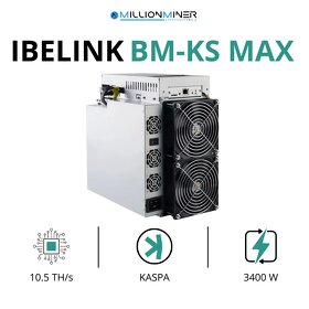 Časově omezená nabídka: iBelink BM-KS Max 10,5 TH/s - 2