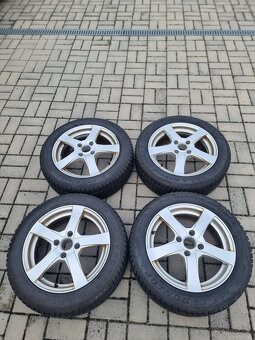 Zimné pneumatiky + disky 195/55 r16 - 2