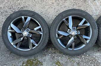originální ALU kolesá škoda Lyra black R17 - 2