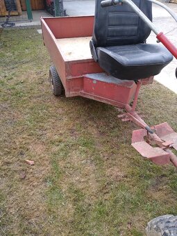 Vlečka za malotraktor - 2