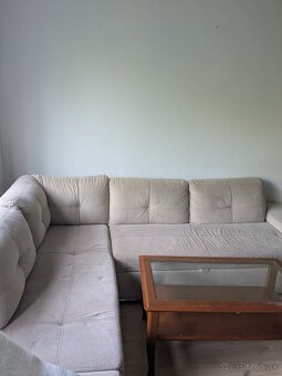 Sedačka čalúnená roztahovacia - 2