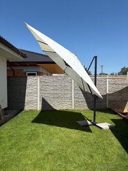 Slnečník Happy Green Tucson štvorcový 3x3 m - 2