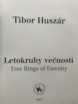 Podpis - Tibor Huszár: Letokruhy večnosti - 2