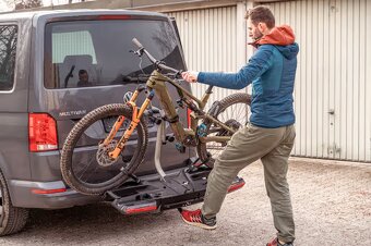 Nosič bicyklov MFT Compact 2e+1 na ťažné zariadenie - 2