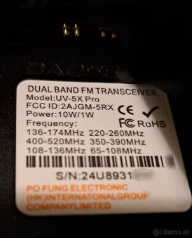 Baofeng UV-5X pro - 2