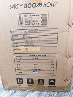 Reproduktor- NiceBoy PARTY BOOM 80W - 2