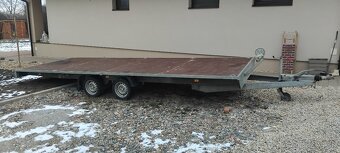 Príves dvojnápravový 6x2m, 3500kg - 2