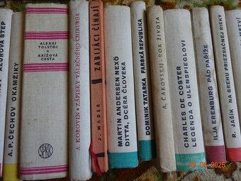 Rôzne knihy na predaj. - 2