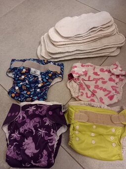 Kapsove látkové plienky - 2