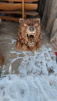 Drevorezba medved z dreva - 2