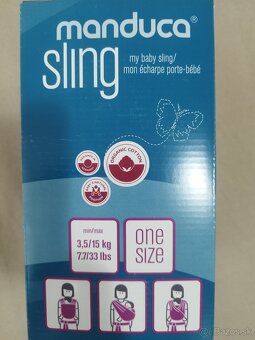 Manduca šatka Botanic Vanilla limited - 2