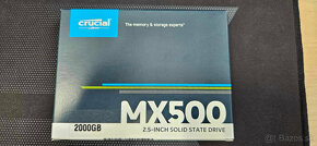 Predám Crucial MX500 2TB SSD - 2