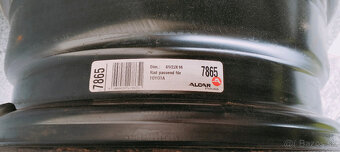 Plechové disky 5x114,3 R16 na Toyota Auris, Nissan, Kia... - 2