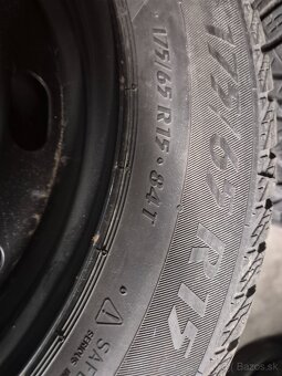 Disky MINI R15 a zimne pneu 175×65 - 2