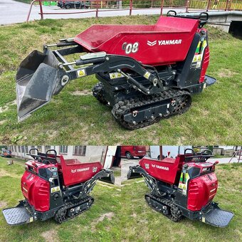 Dumper YANMAR C08 HI TIP+ s vysokým výsypom - 2