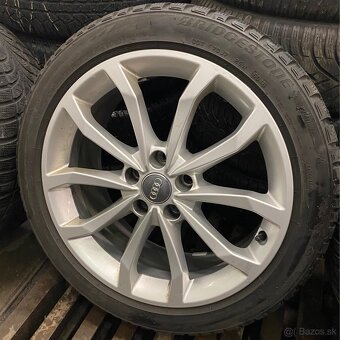 5x112 R18 7,5J ET39 Audi A4 + 225/45 R18 zimné - 2