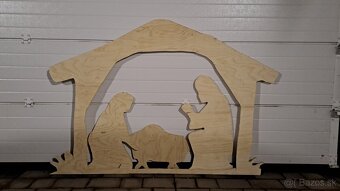 Betlehem so siluetovým osvetlením - 2