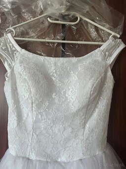 Biele šaty na venček - 2