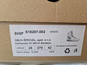 Gore-Tex BOSP vysoké - 2