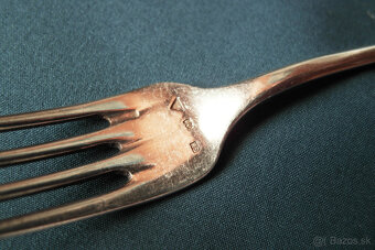 Strieborná vidlička 2ks striebro - 2