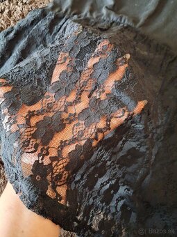 Roflivá vesta a tričko s čipkou - 2