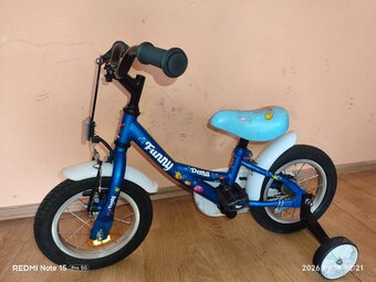 Detský bicykel 12 Dema funny modrý - 2