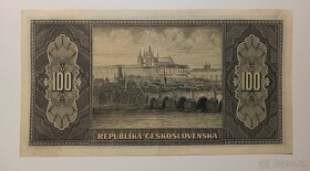 100 korun, bez dátumu (1945) - 2