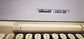Písací stroj Olivetti - 2