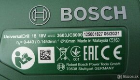 Bosch AKU utahovač - 2
