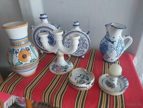 Starožitnosti, onyx-predmety, modranska keramika, - 2