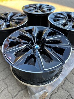 ✅ BMW originálna sada diskov r21 G70 i7 X3 G45 909M Black ✅ - 2