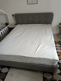 dvojposteľ 160x200 s matracom - 2